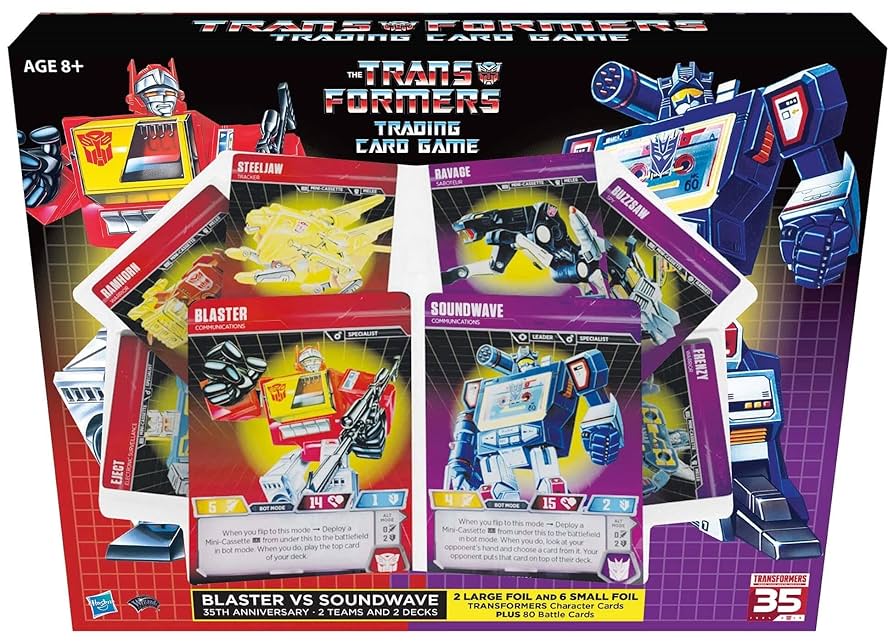 Amazon.com: Transformers C71940000 TCG-Blaster vs Soundwave